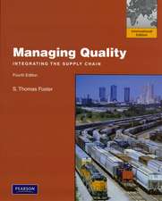 Managing Quality: International Version