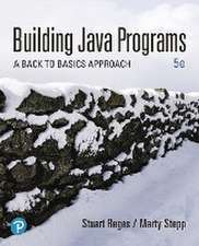 Reges, S: Building Java Programs