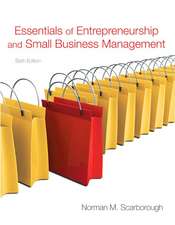 Essentials of Entrepreneurship and Small Business Management