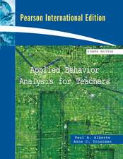 Applied Behavior Analysis for Teachers