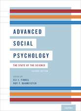 Advanced Social Psychology