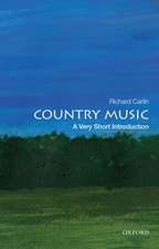 Country Music: A Very Short Introduction