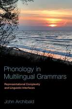 Phonology in Multilingual Grammars: Representational Complexity and Linguistic Interfaces