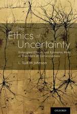 The Ethics of Uncertainty: Entangled Ethical and Epistemic Risks in Disorders of Consciousness