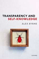 Transparency and Self-Knowledge