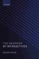 The Grammar of Interactives