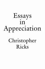 Essays in Appreciation