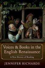 Voices and Books in the English Renaissance