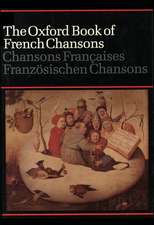 The Oxford Book of French Chansons