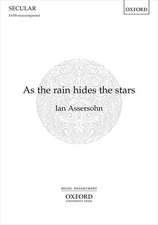 As the rain hides the stars