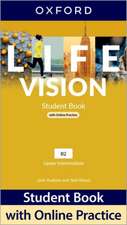 Life Vision: Upper Intermediate: Student Book with Online Practice