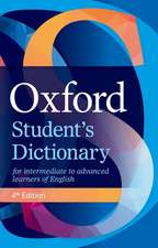 Oxford Student's Dictionary