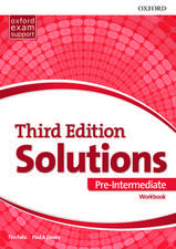 Solutions: Pre-Intermediate: Workbook: Leading the way to success