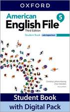 American English File: Level 5: Student Book with Digital Pack: Print Student Book and 2 years' access to Student e-book, Workbook e-book, Online Practice and Student Resources