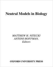 Neutral Models in Biology