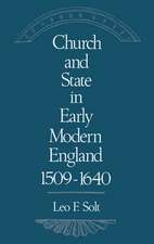 Church and State in Early Modern England, 1509-1640