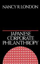 Japanese Corporate Philanthropy