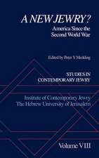 Studies in Contemporary Jewry: VIII: A New Jewry?: America Since the Second World War