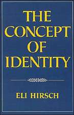 The Concept of Identity