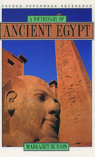 A Dictionary of Ancient Egypt