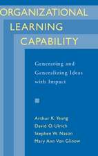 Organizational Learning Capability