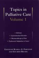 Topics in Palliative Care, Volume 1