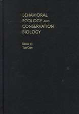 Behavioral Ecology and Conservation Biology