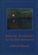 Applying Economics to the Environment