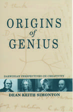 Origins of Genius: Darwinian Perspectives on Creativity