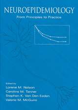 Neuroepidemiology: From principles to practice