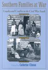 Southern Families at War: Loyalty and Conflict in the Civil War South