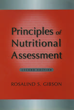 Principles of Nutritional Assessment