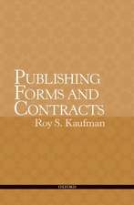 Publishing Forms and Contracts