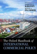 The Oxford Handbook of International Commercial Policy