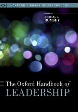 The Oxford Handbook of Leadership