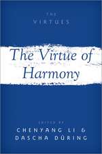 The Virtue of Harmony