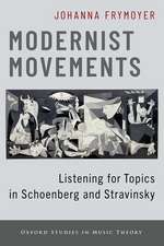 Modernist Movements: Listening for Topics in Schoenberg and Stravinsky