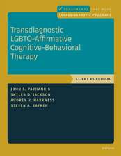 Transdiagnostic LGBTQ-Affirmative Cognitive-Behavioral Therapy: Workbook