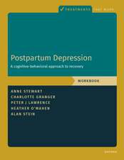 Postpartum Depression Workbook: A Cognitive-Behavioral Approach to Recovery