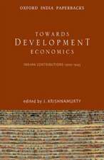 Toward Development Economics