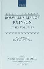 Boswell's Life of Johnson: Volumes 1-4