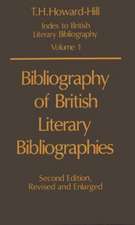 Bibliography of British Literary Bibliographies