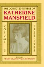 The Collected Letters of Katherine Mansfield: Volume 5: 1922