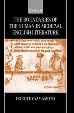 The Boundaries of the Human in Medieval English Literature