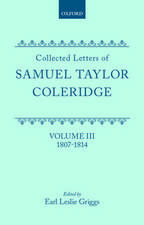 Collected Letters: Volume 3: 1807-1814