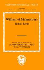 William of Malmesbury: Saints' Lives