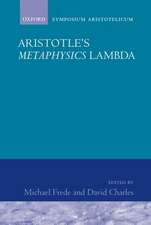 Aristotle's Metaphysics Lambda: Symposium Aristotelicum