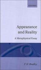 Appearance and Reality