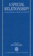 A Special Relationship?: American Influences on Public Law in the UK