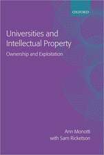 Universities and Intellectual Property